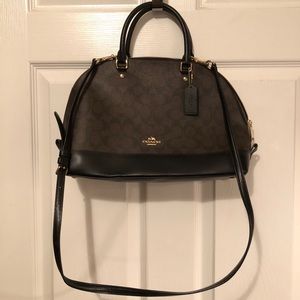 Coach leather handbag